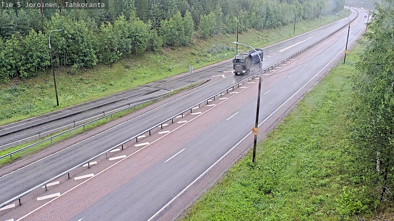 Weather Camera Image Väg 5 Jorois, Tahkoranta, Joroinen, Pohjois-Savo