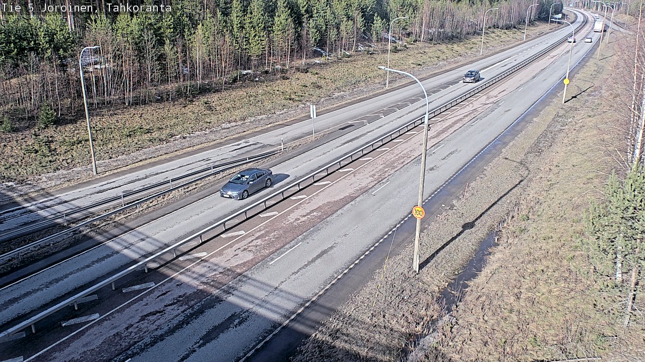 Kelikamerat Kuva Tie 5 Joroinen, Tahkoranta, Joroinen, Pohjois-Savo