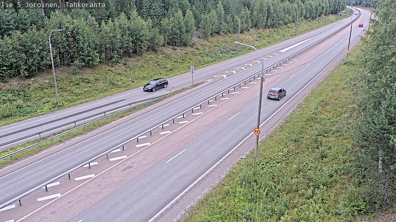 Weather Camera Image Väg 5 Jorois, Tahkoranta, Joroinen, Pohjois-Savo