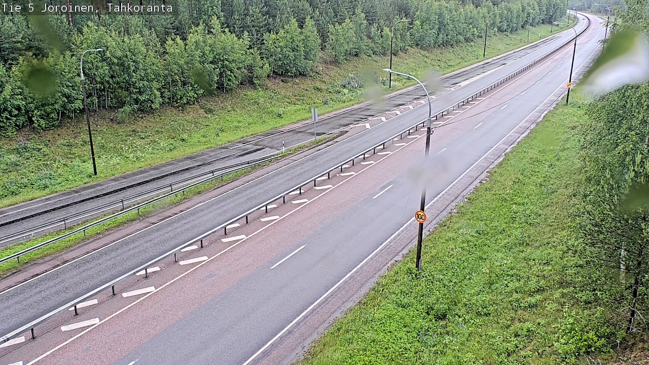 Weather Camera Image Road 5 Joroinen, Tahkoranta, Joroinen, Pohjois-Savo