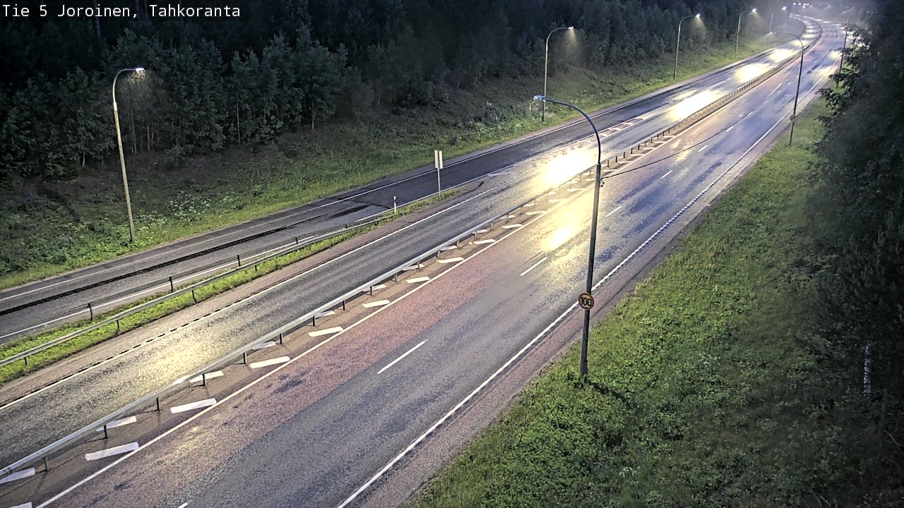 Weather Camera Image Road 5 Joroinen, Tahkoranta, Joroinen, Pohjois-Savo