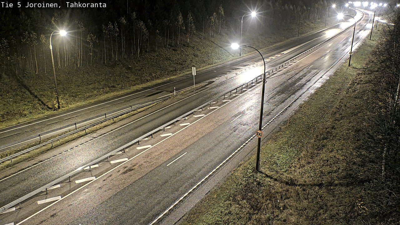 Weather Camera Image Road 5 Joroinen, Tahkoranta, Joroinen, Pohjois-Savo