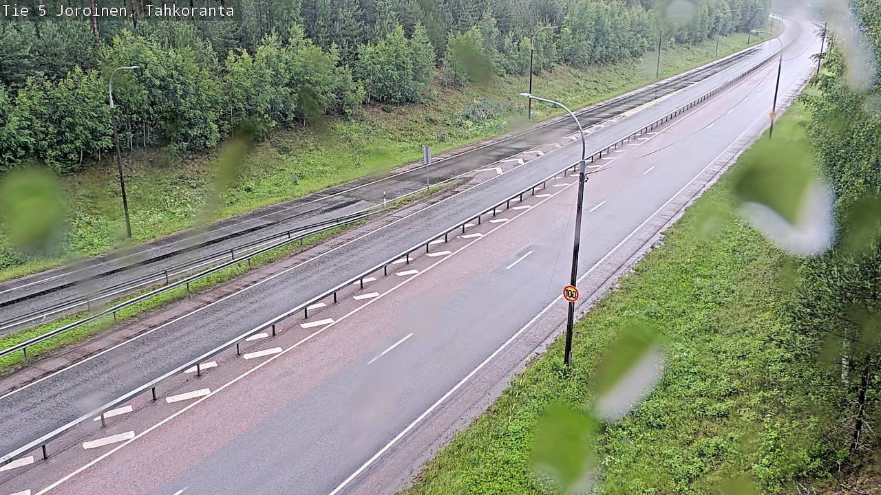 Weather Camera Image Road 5 Joroinen, Tahkoranta, Joroinen, Pohjois-Savo