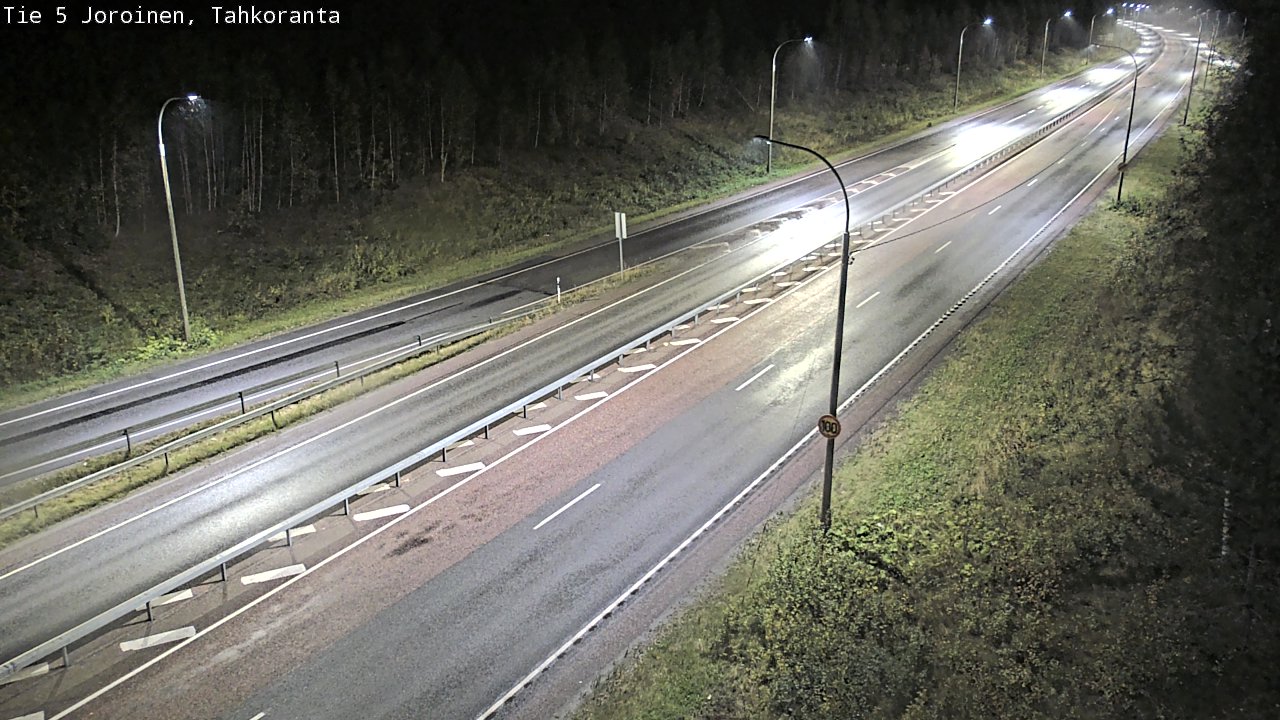 Weather Camera Image Väg 5 Jorois, Tahkoranta, Joroinen, Pohjois-Savo