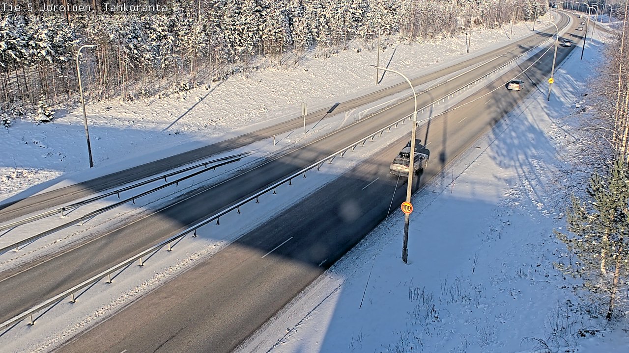 Weather Camera Image Road 5 Joroinen, Tahkoranta, Joroinen, Pohjois-Savo