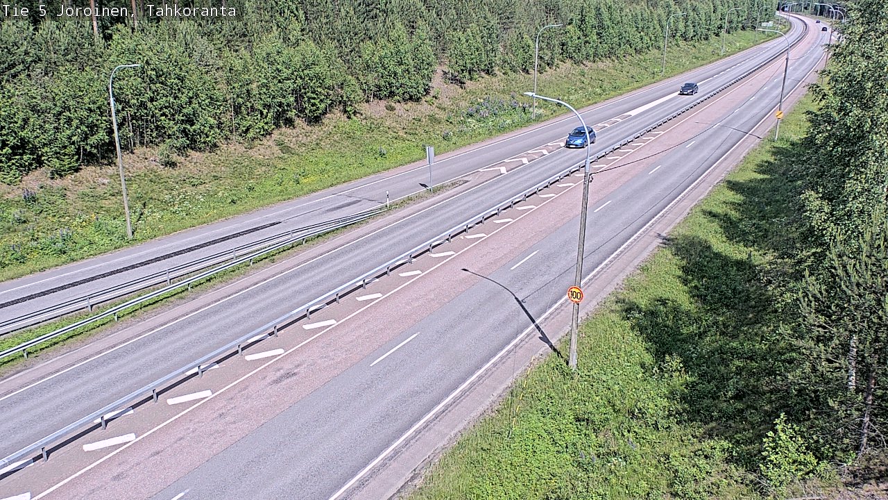 Weather Camera Image Road 5 Joroinen, Tahkoranta, Joroinen, Pohjois-Savo