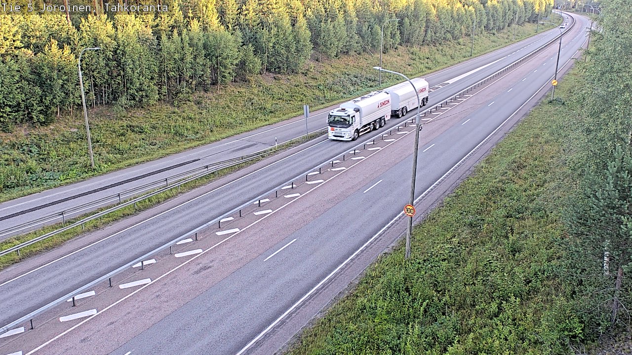 Kelikamerat Kuva Tie 5 Joroinen, Tahkoranta, Joroinen, Pohjois-Savo