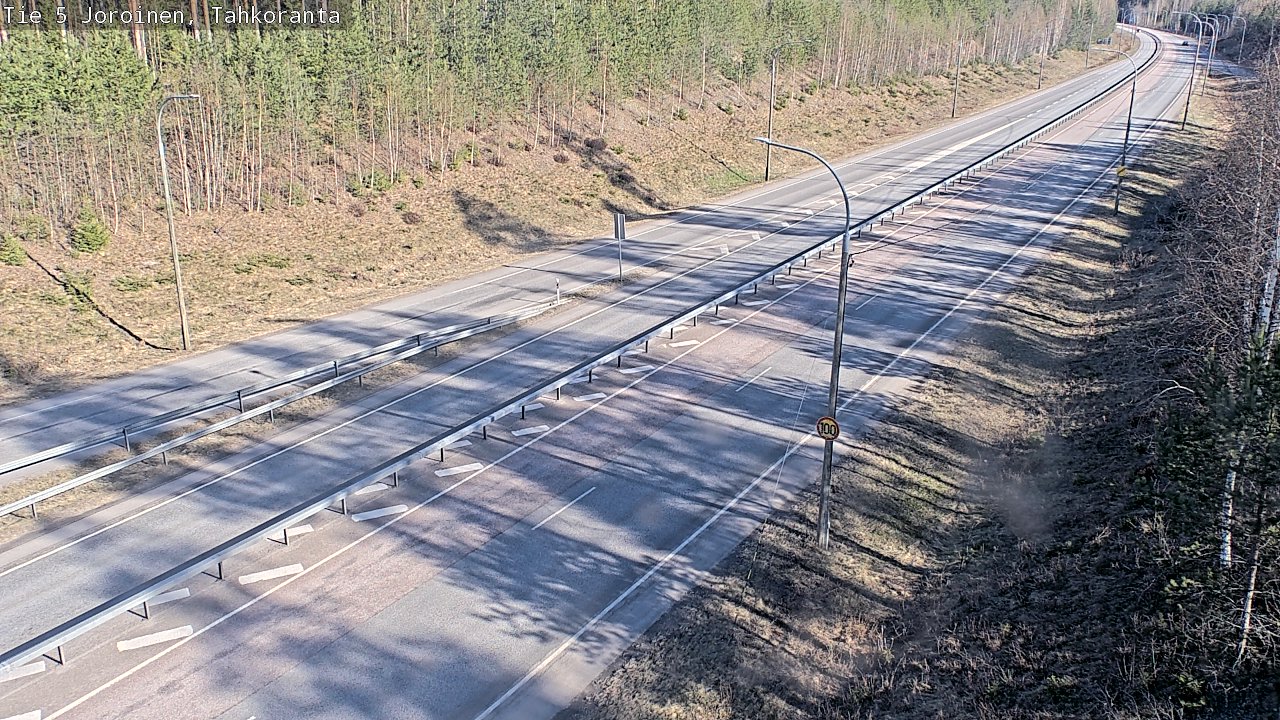 Kelikamerat Kuva Tie 5 Joroinen, Tahkoranta, Joroinen, Pohjois-Savo