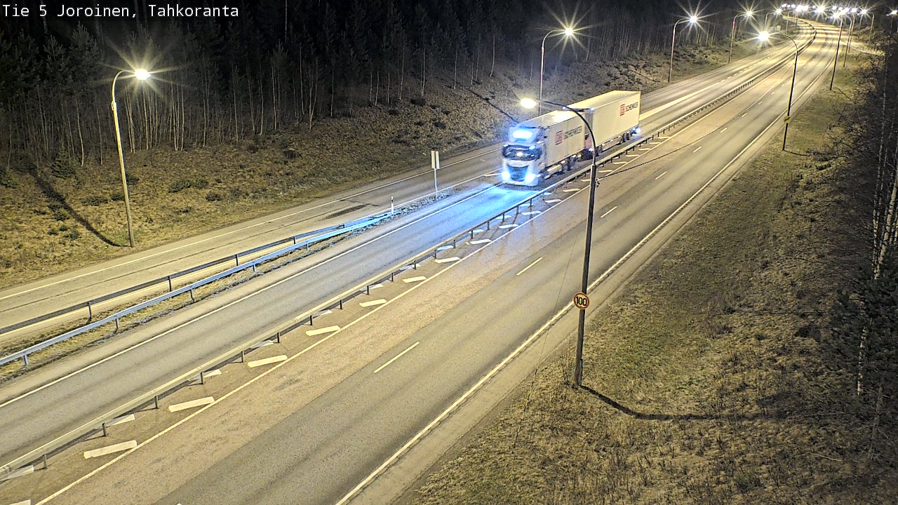 Kelikamerat Kuva Tie 5 Joroinen, Tahkoranta, Joroinen, Pohjois-Savo