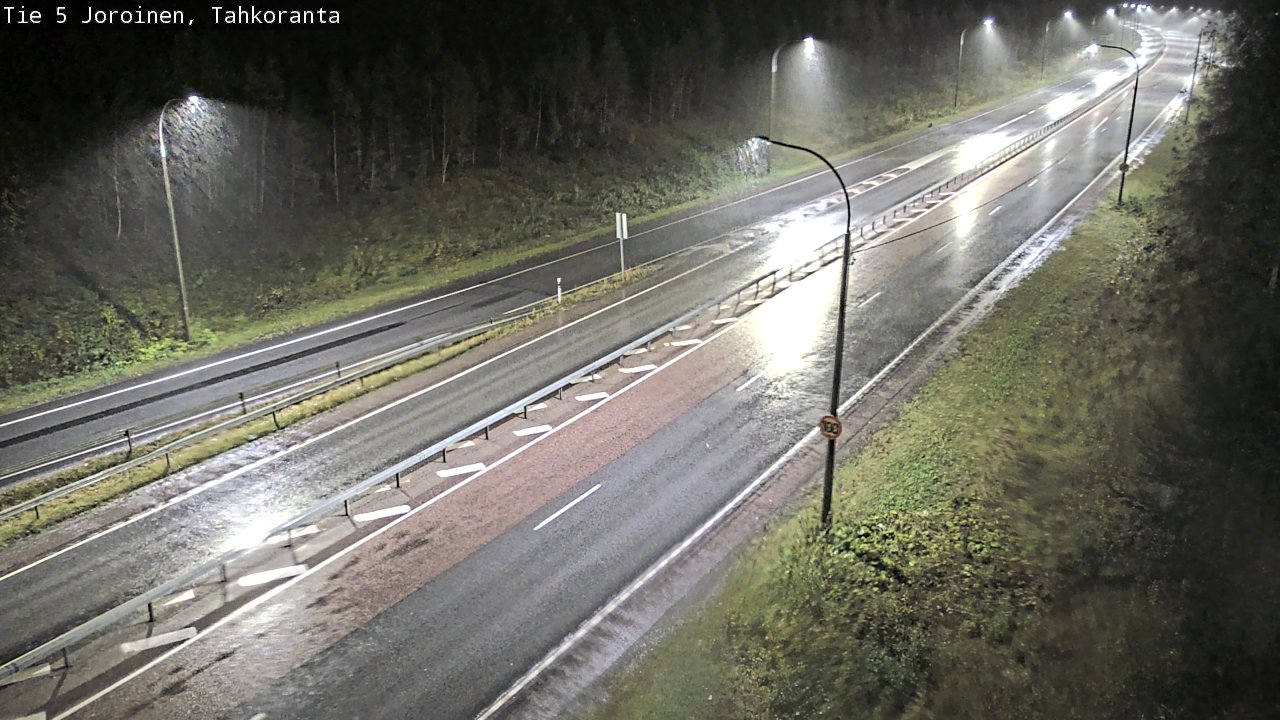 Weather Camera Image Väg 5 Jorois, Tahkoranta, Joroinen, Pohjois-Savo