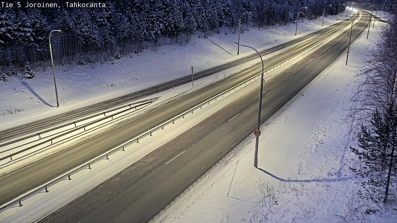 Kelikamerat Kuva Tie 5 Joroinen, Tahkoranta, Joroinen, Pohjois-Savo