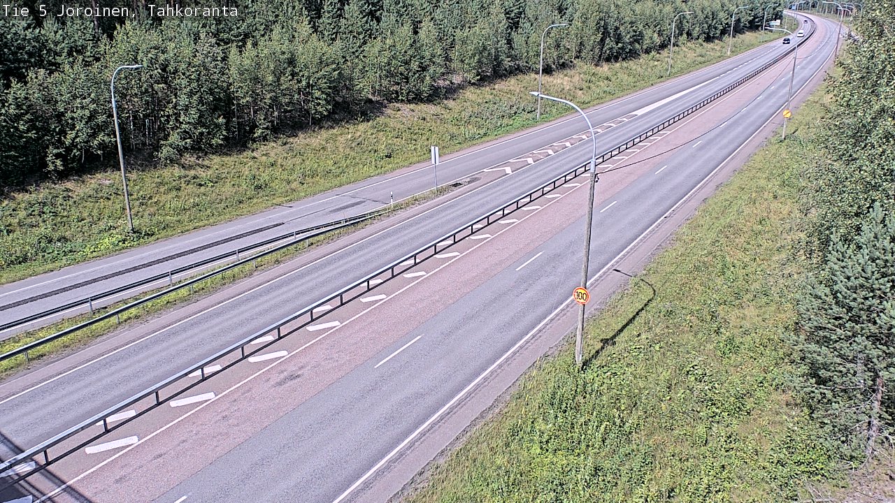 Kelikamerat Kuva Tie 5 Joroinen, Tahkoranta, Joroinen, Pohjois-Savo