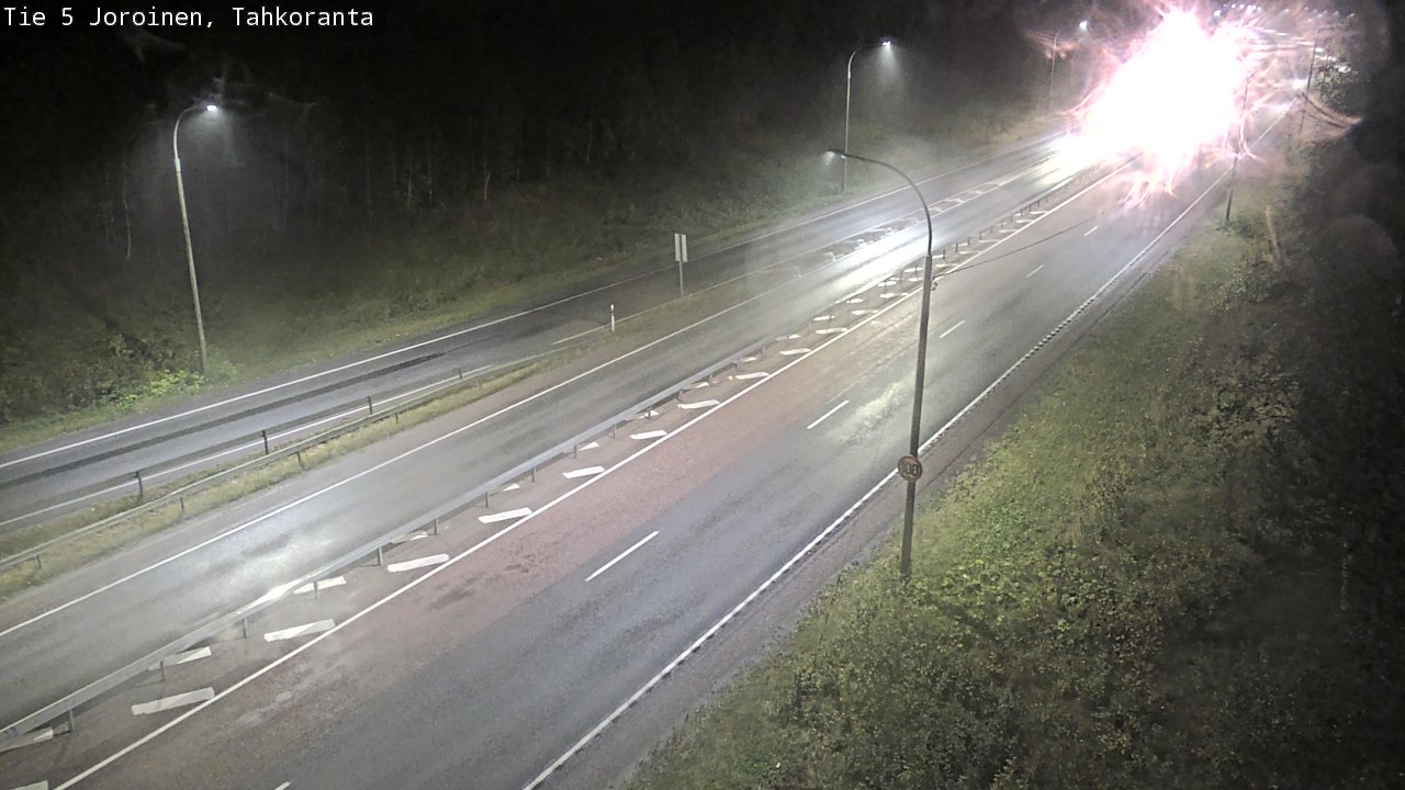 Weather Camera Image Väg 5 Jorois, Tahkoranta, Joroinen, Pohjois-Savo