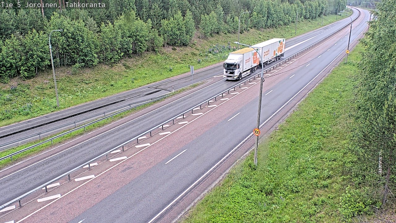 Kelikamerat Kuva Tie 5 Joroinen, Tahkoranta, Joroinen, Pohjois-Savo