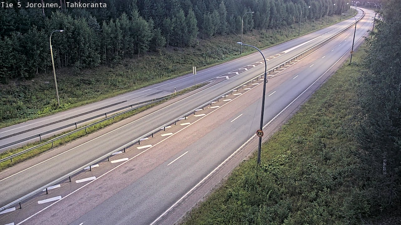 Kelikamerat Kuva Tie 5 Joroinen, Tahkoranta, Joroinen, Pohjois-Savo