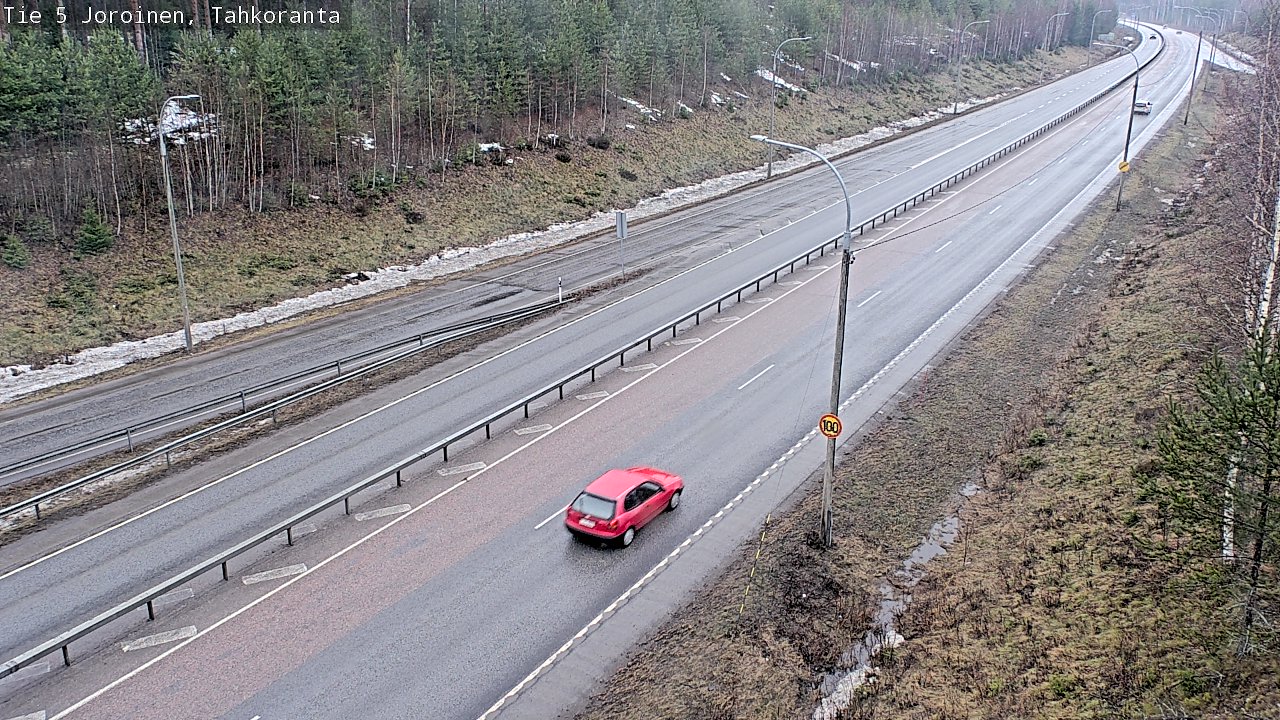 Kelikamerat Kuva Tie 5 Joroinen, Tahkoranta, Joroinen, Pohjois-Savo