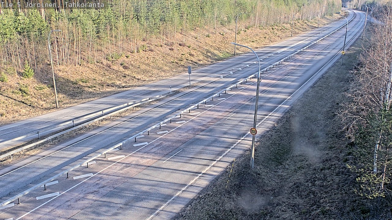 Kelikamerat Kuva Tie 5 Joroinen, Tahkoranta, Joroinen, Pohjois-Savo