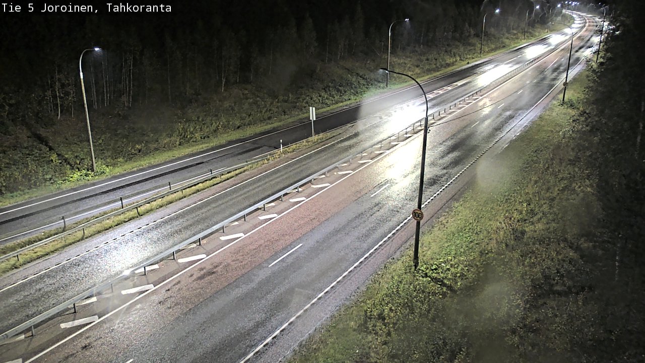 Weather Camera Image Väg 5 Jorois, Tahkoranta, Joroinen, Pohjois-Savo