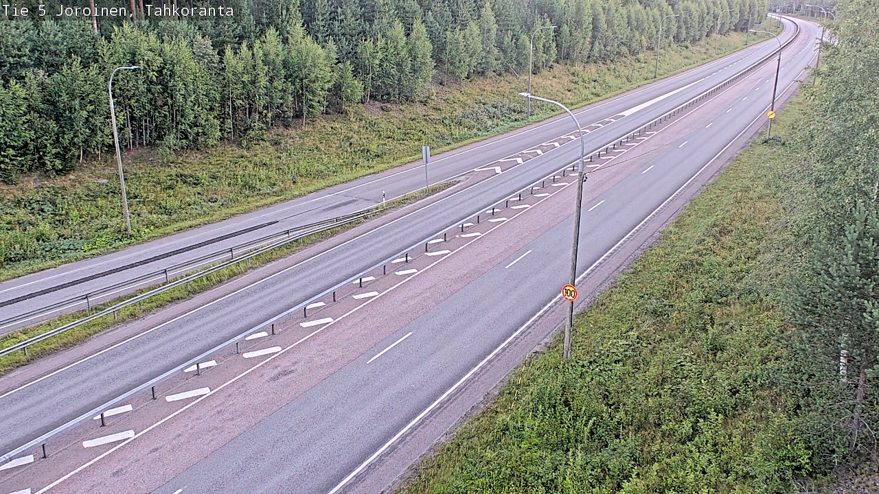 Kelikamerat Kuva Tie 5 Joroinen, Tahkoranta, Joroinen, Pohjois-Savo