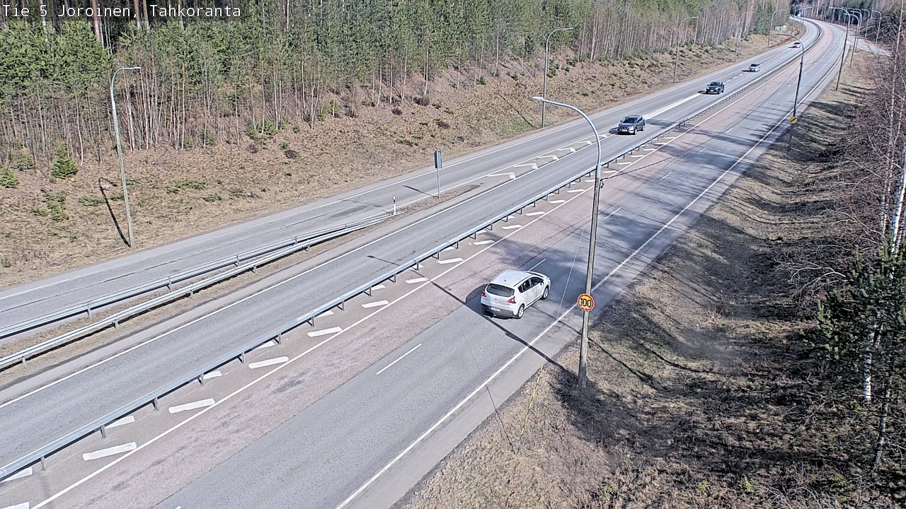 Weather Camera Image Road 5 Joroinen, Tahkoranta, Joroinen, Pohjois-Savo