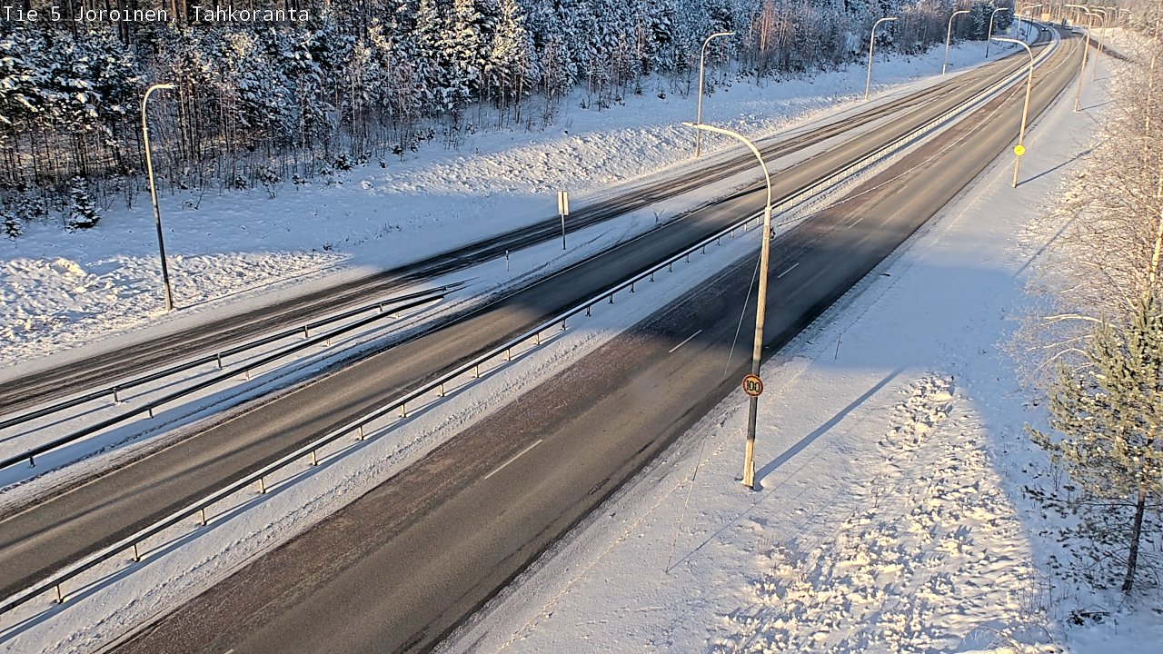 Kelikamerat Kuva Tie 5 Joroinen, Tahkoranta, Joroinen, Pohjois-Savo