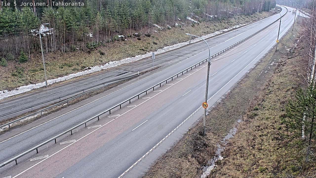 Kelikamerat Kuva Tie 5 Joroinen, Tahkoranta, Joroinen, Pohjois-Savo