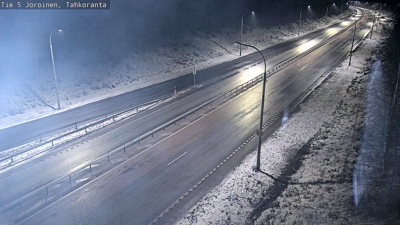 Kelikamerat Kuva Tie 5 Joroinen, Tahkoranta, Joroinen, Pohjois-Savo