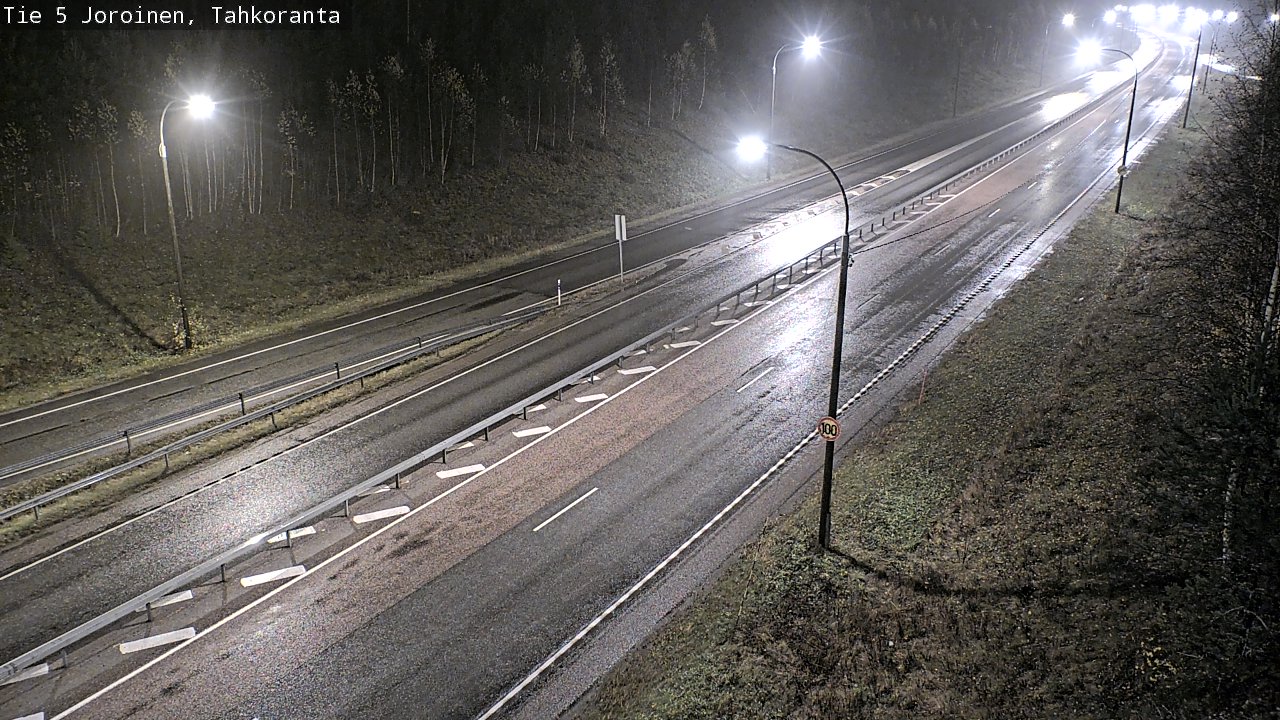 Weather Camera Image Road 5 Joroinen, Tahkoranta, Joroinen, Pohjois-Savo