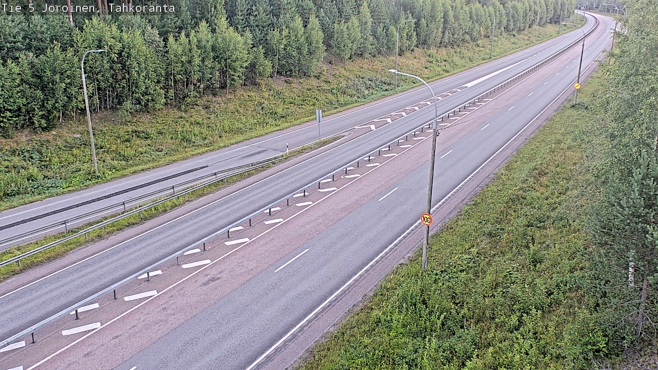 Weather Camera Image Road 5 Joroinen, Tahkoranta, Joroinen, Pohjois-Savo