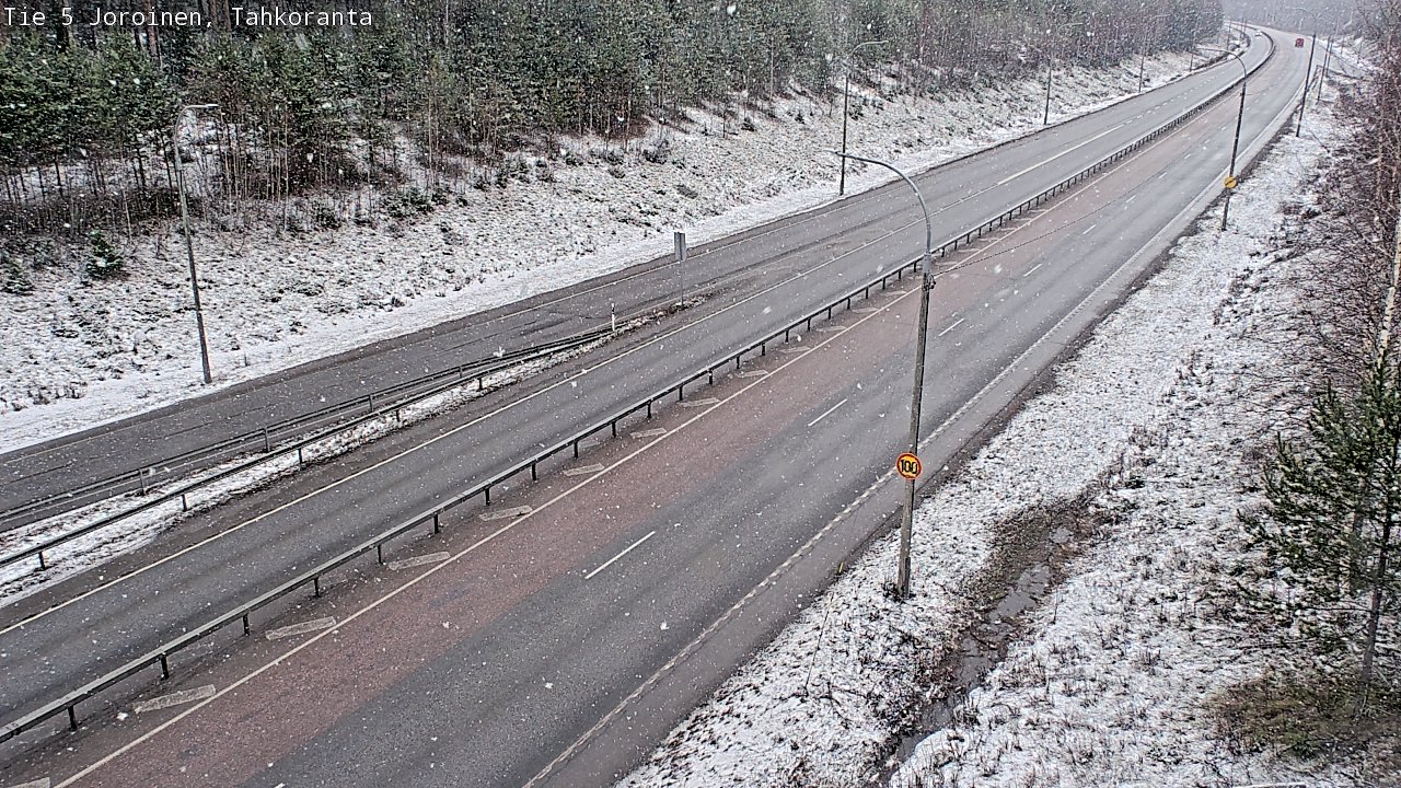 Kelikamerat Kuva Tie 5 Joroinen, Tahkoranta, Joroinen, Pohjois-Savo