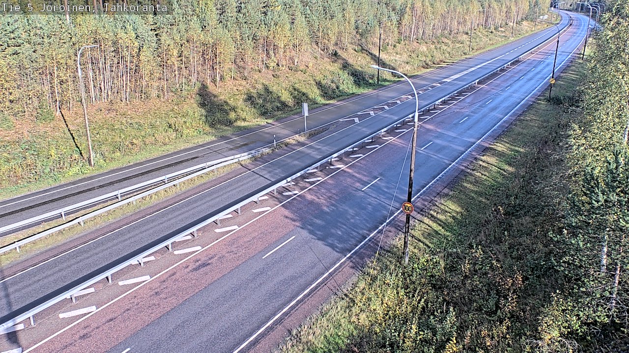 Kelikamerat Kuva Tie 5 Joroinen, Tahkoranta, Joroinen, Pohjois-Savo