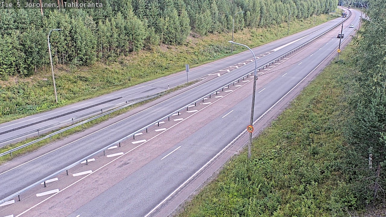 Weather Camera Image Road 5 Joroinen, Tahkoranta, Joroinen, Pohjois-Savo