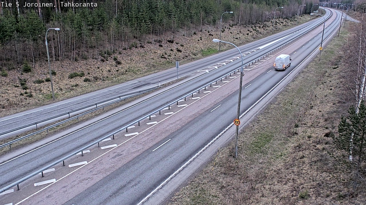 Weather Camera Image Road 5 Joroinen, Tahkoranta, Joroinen, Pohjois-Savo