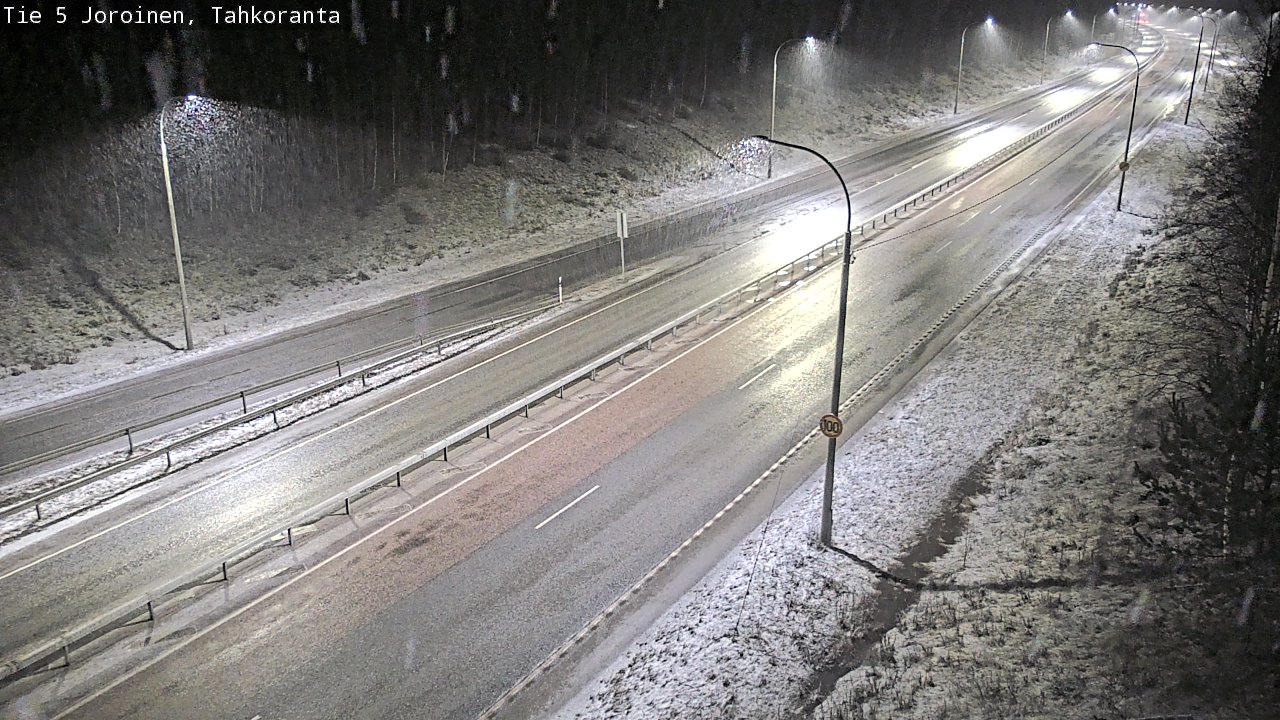 Kelikamerat Kuva Tie 5 Joroinen, Tahkoranta, Joroinen, Pohjois-Savo