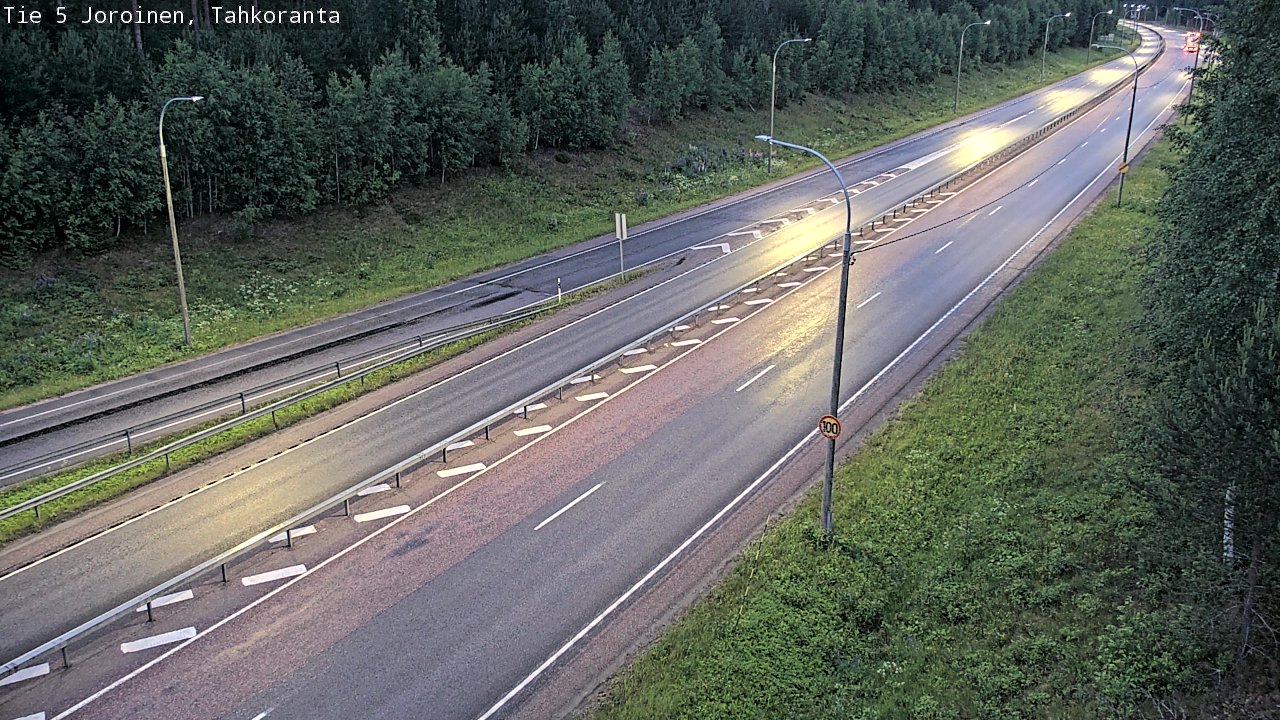 Kelikamerat Kuva Tie 5 Joroinen, Tahkoranta, Joroinen, Pohjois-Savo