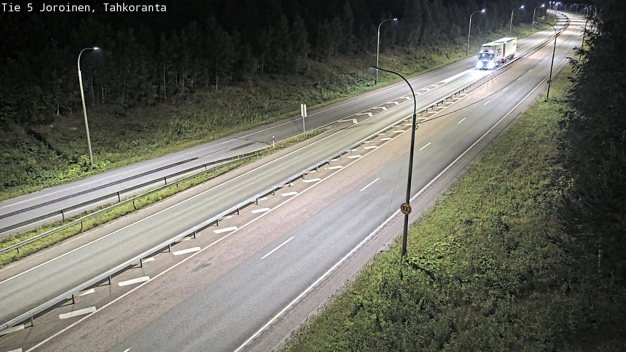 Kelikamerat Kuva Tie 5 Joroinen, Tahkoranta, Joroinen, Pohjois-Savo