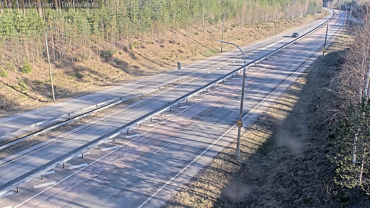 Kelikamerat Kuva Tie 5 Joroinen, Tahkoranta, Joroinen, Pohjois-Savo