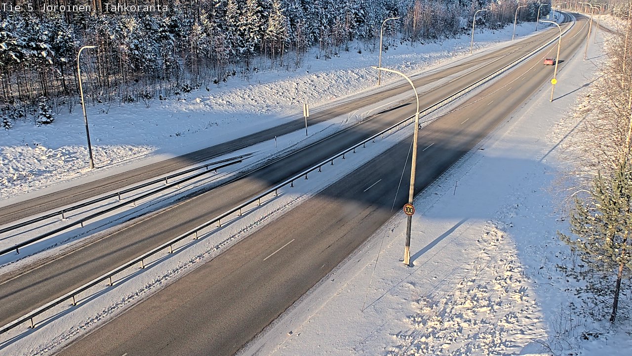 Weather Camera Image Road 5 Joroinen, Tahkoranta, Joroinen, Pohjois-Savo