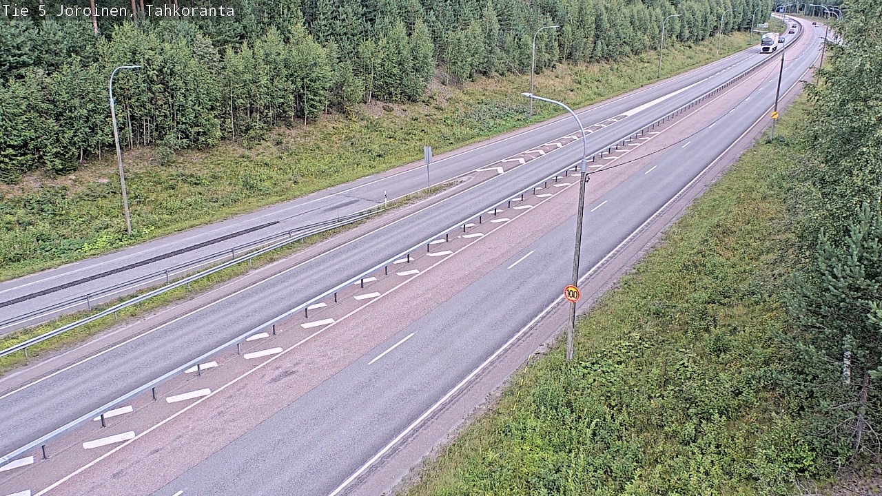 Weather Camera Image Road 5 Joroinen, Tahkoranta, Joroinen, Pohjois-Savo