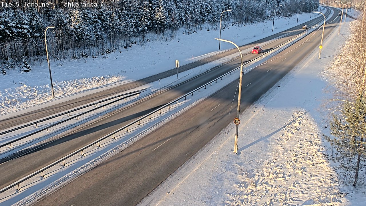Weather Camera Image Road 5 Joroinen, Tahkoranta, Joroinen, Pohjois-Savo