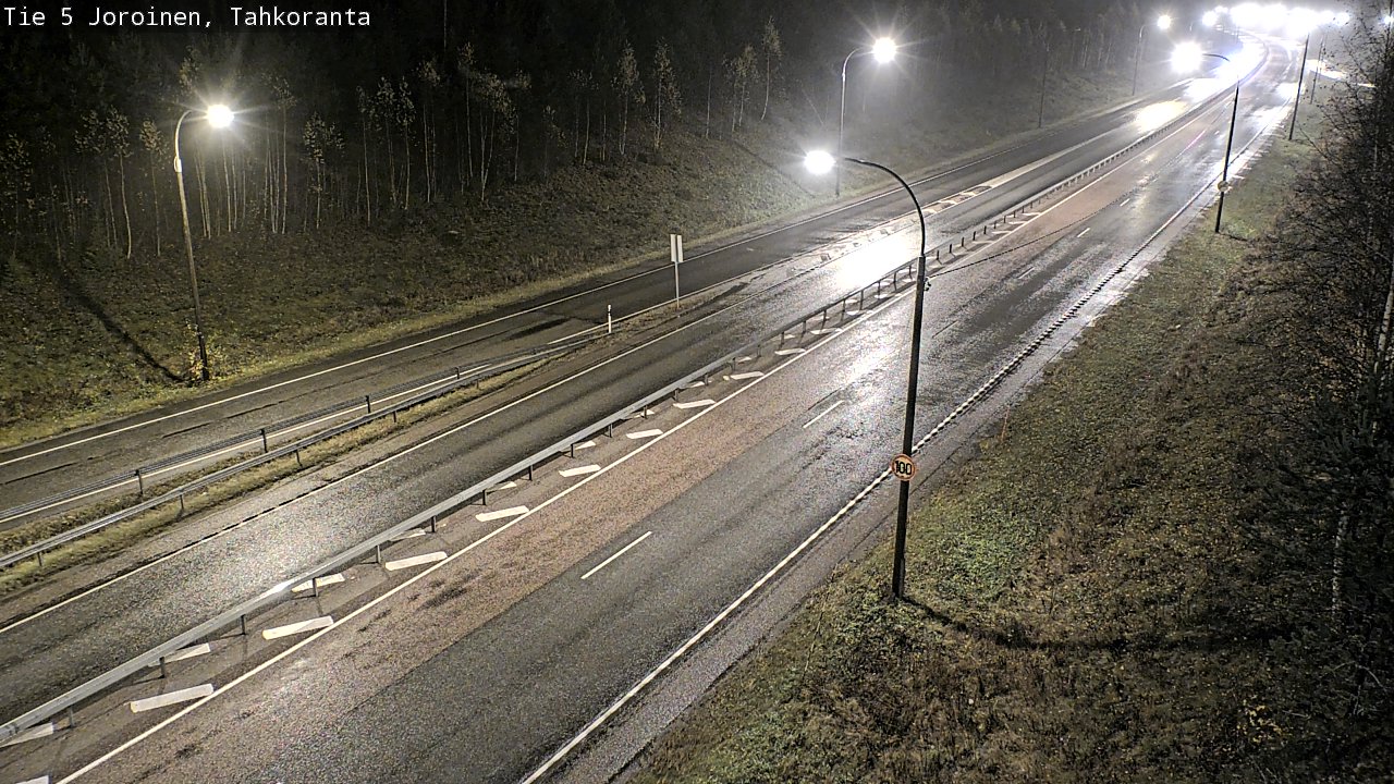 Weather Camera Image Road 5 Joroinen, Tahkoranta, Joroinen, Pohjois-Savo