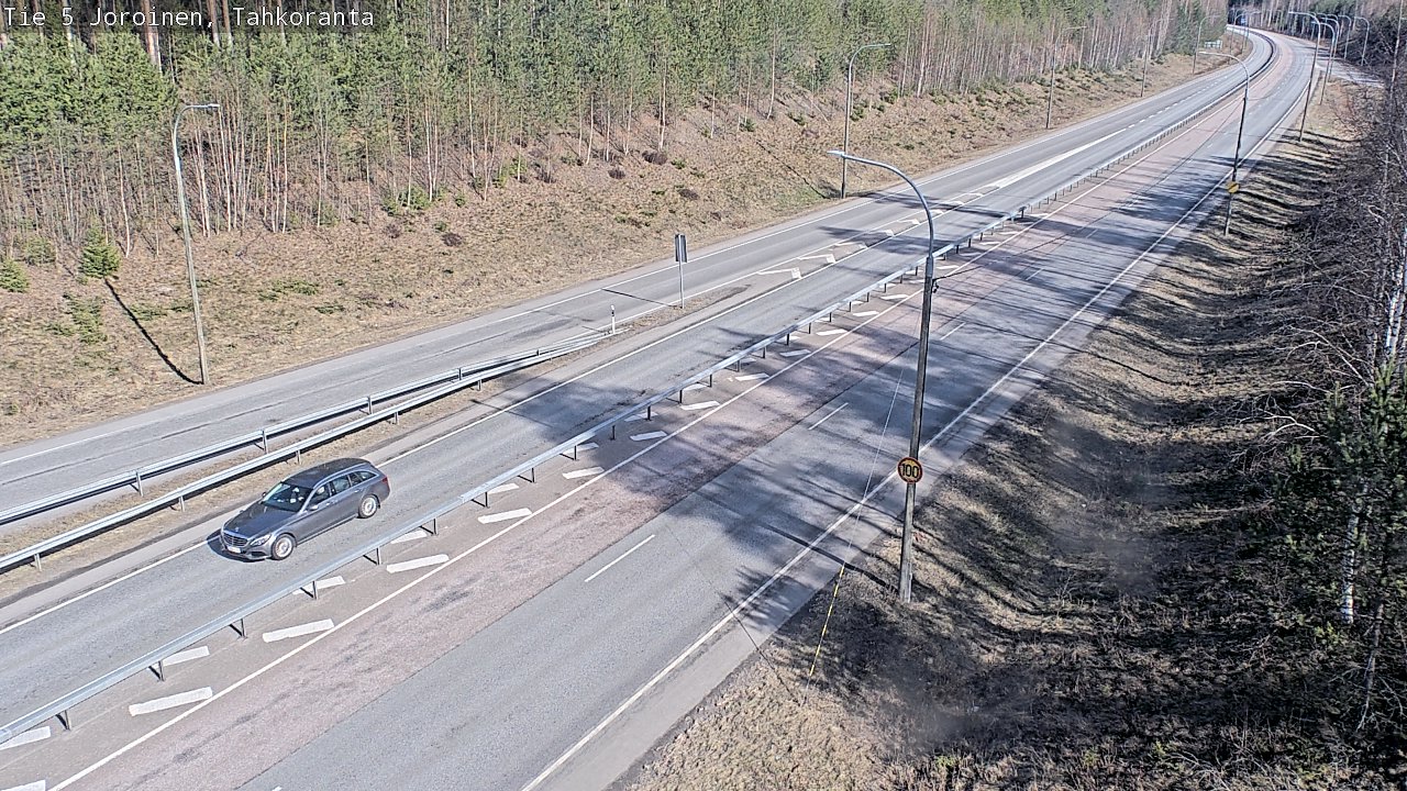 Weather Camera Image Road 5 Joroinen, Tahkoranta, Joroinen, Pohjois-Savo