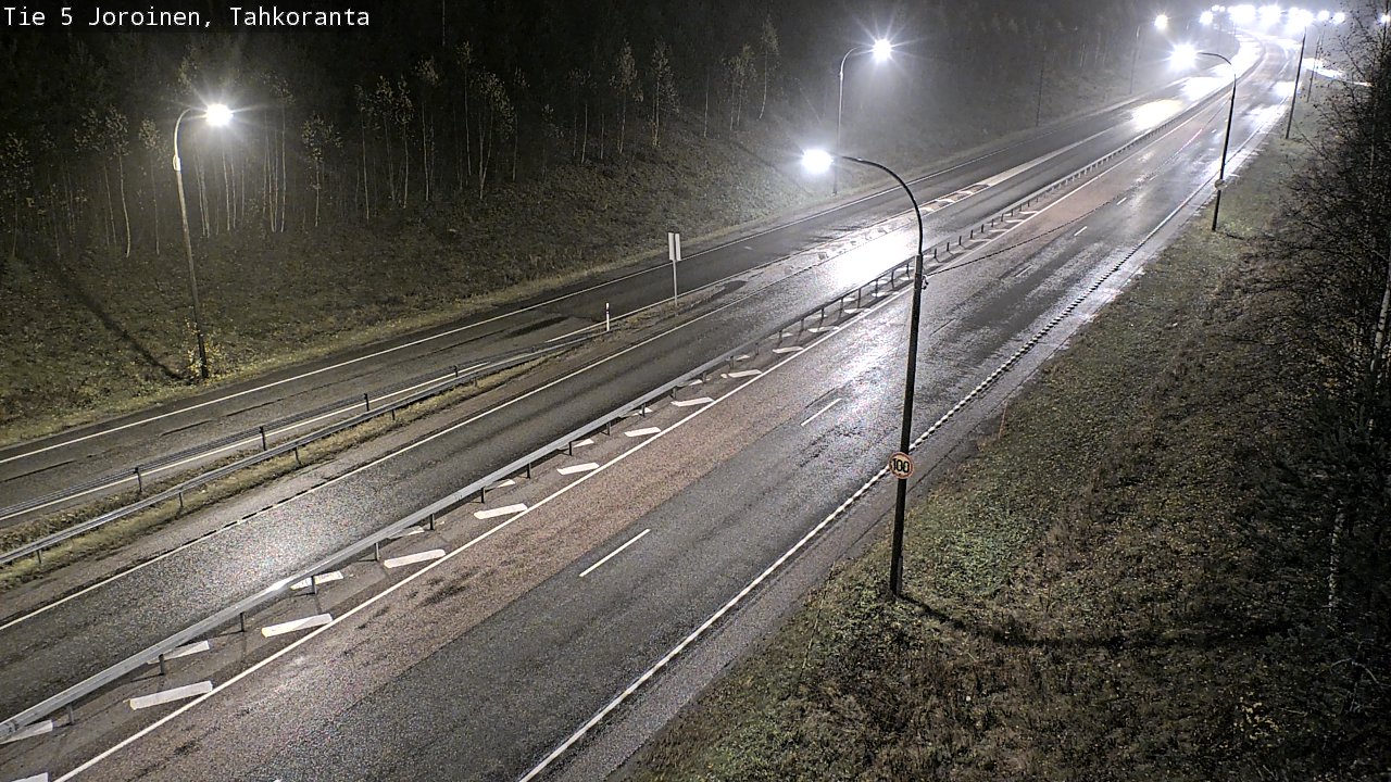 Weather Camera Image Road 5 Joroinen, Tahkoranta, Joroinen, Pohjois-Savo