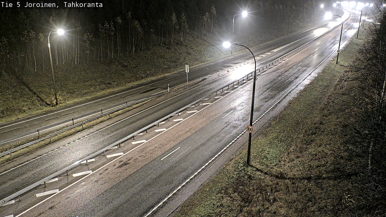 Weather Camera Image Road 5 Joroinen, Tahkoranta, Joroinen, Pohjois-Savo