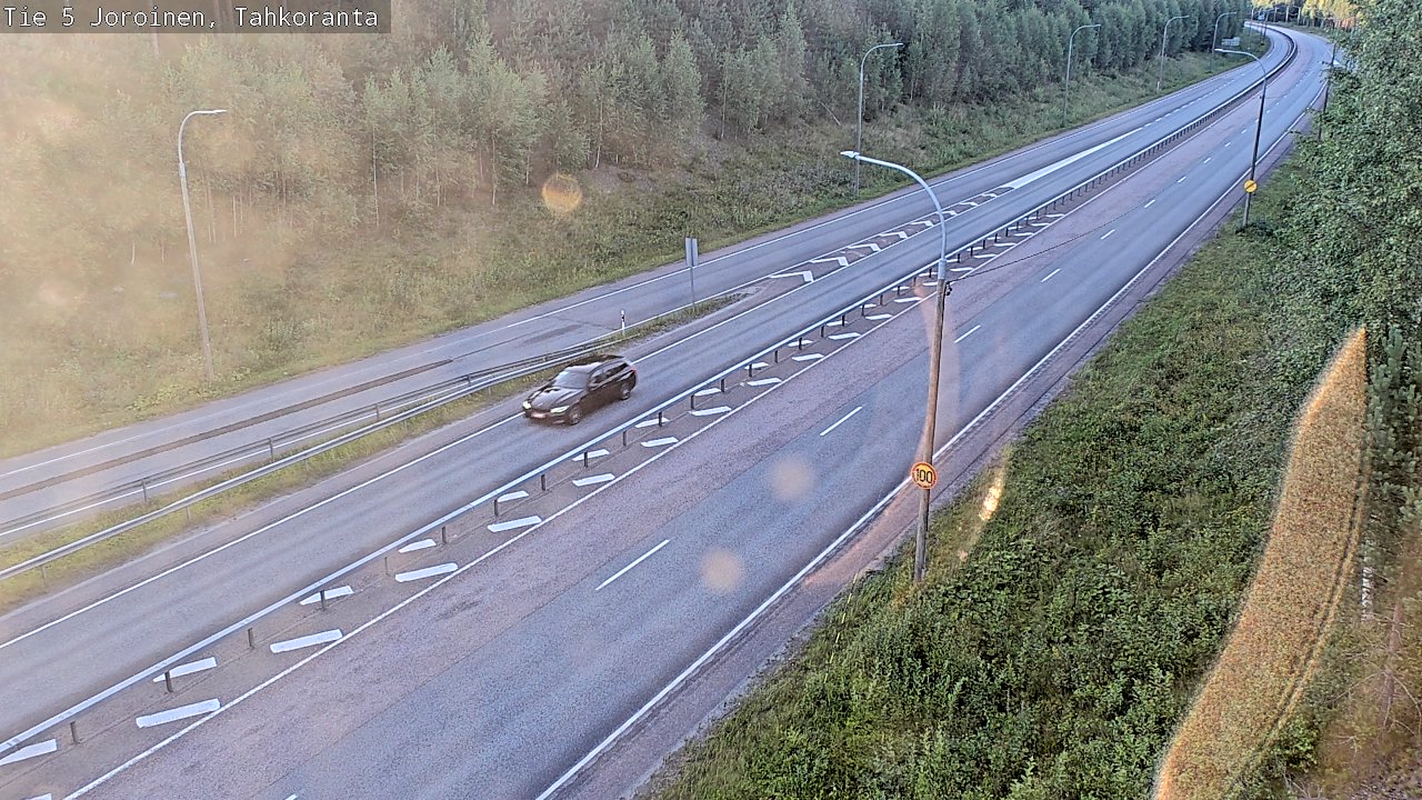 Kelikamerat Kuva Tie 5 Joroinen, Tahkoranta, Joroinen, Pohjois-Savo