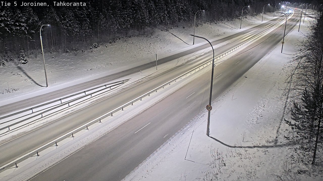 Weather Camera Image Road 5 Joroinen, Tahkoranta, Joroinen, Pohjois-Savo