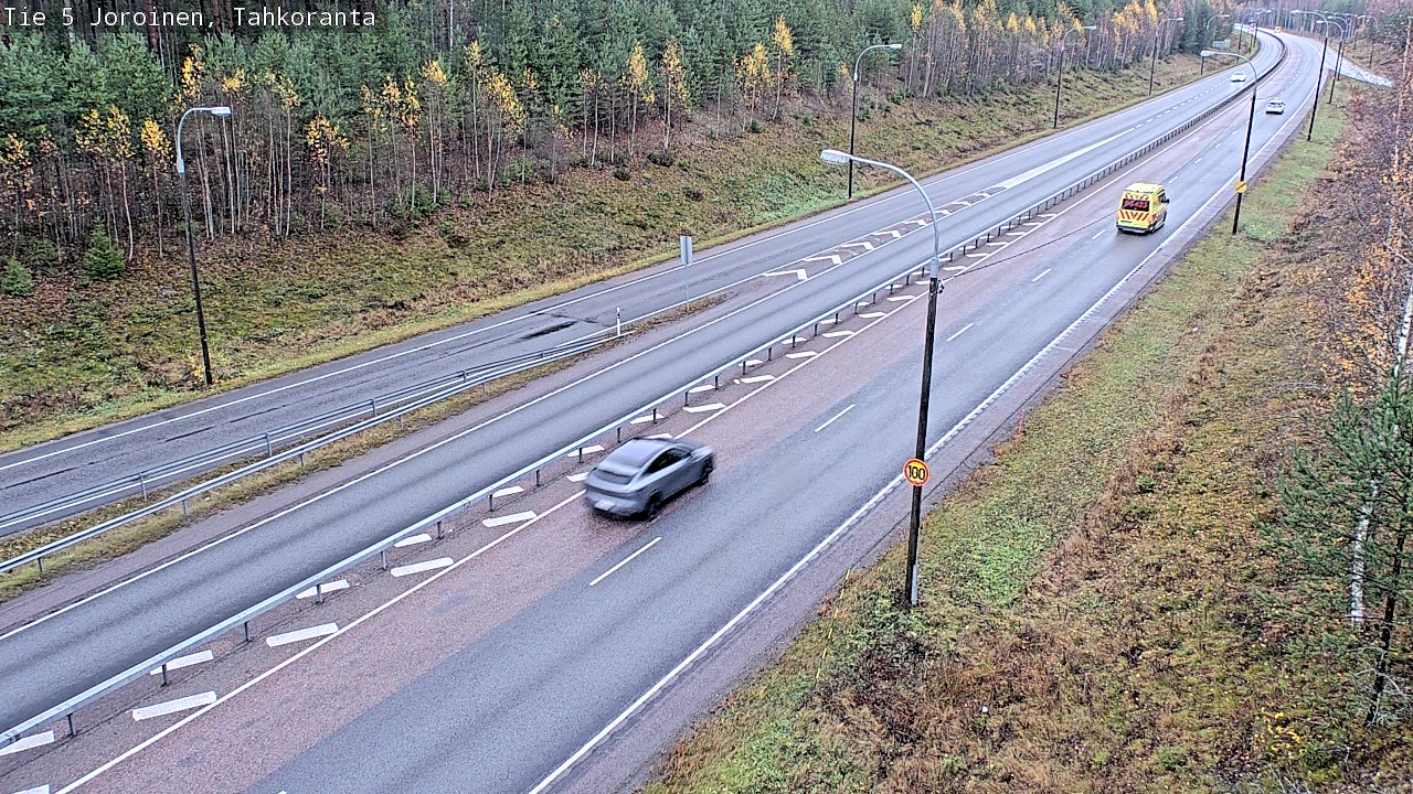 Weather Camera Image Väg 5 Jorois, Tahkoranta, Joroinen, Pohjois-Savo