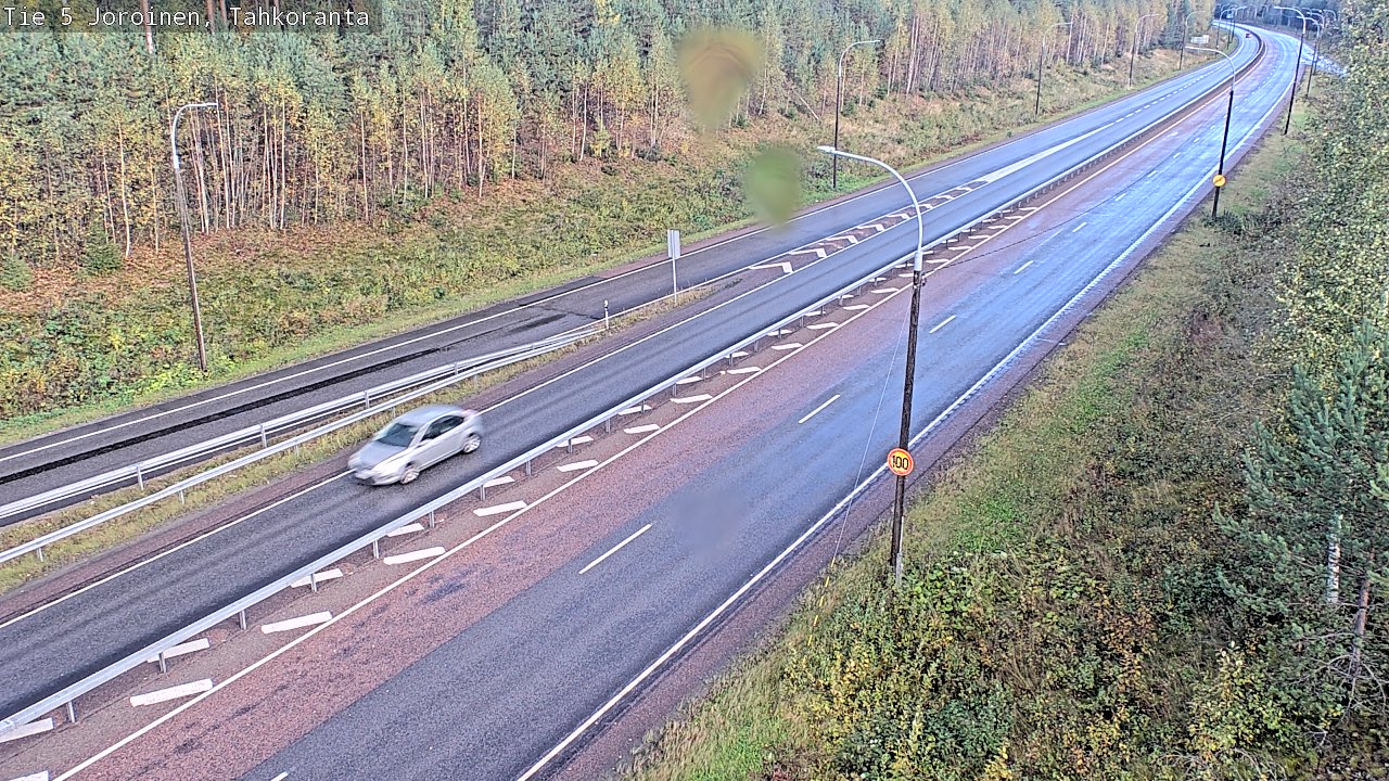 Weather Camera Image Väg 5 Jorois, Tahkoranta, Joroinen, Pohjois-Savo