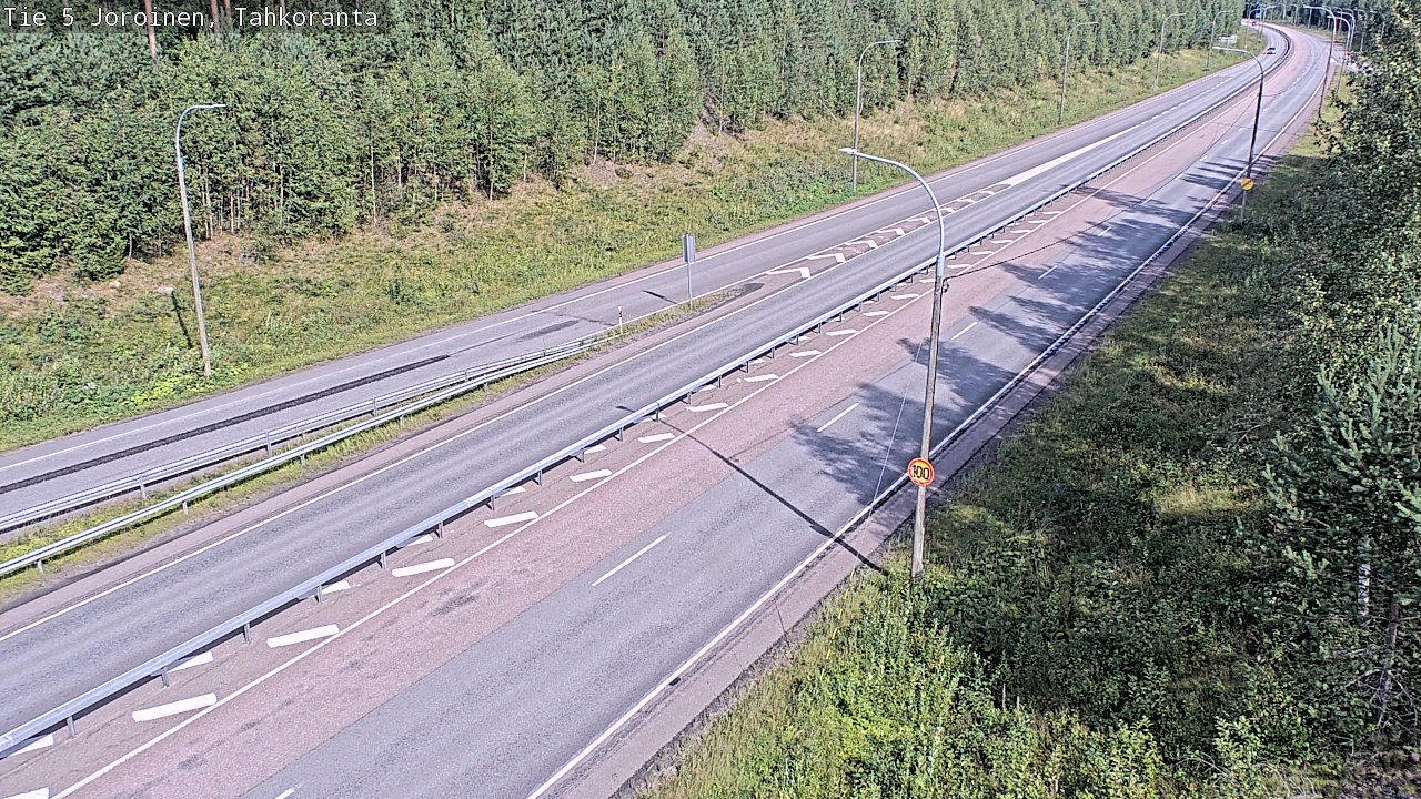 Kelikamerat Kuva Tie 5 Joroinen, Tahkoranta, Joroinen, Pohjois-Savo