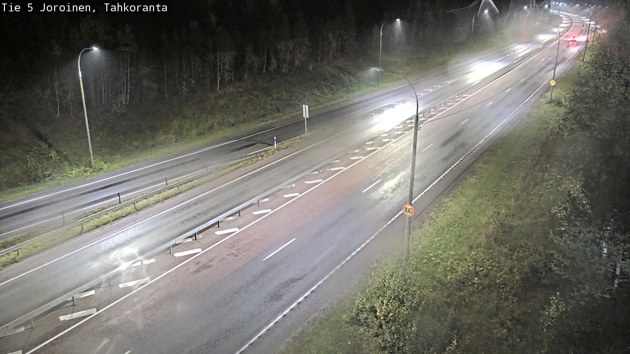 Weather Camera Image Väg 5 Jorois, Tahkoranta, Joroinen, Pohjois-Savo